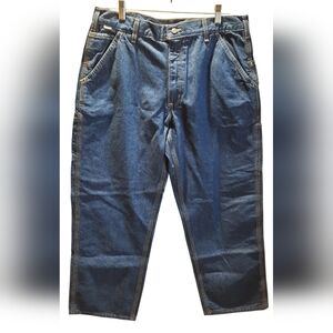 Carhartt Jeans Mens 36x30 Blue Denim Fire Resistant Streetwear Outdoor Workwear